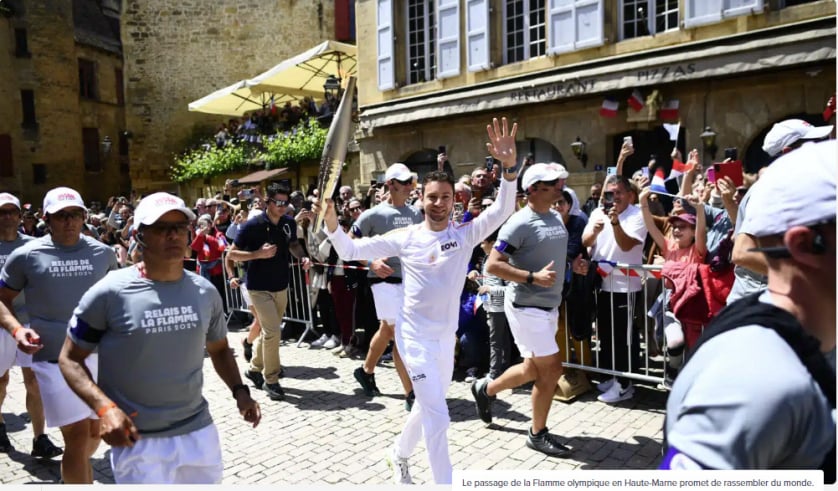 Parcours de la flamme 52